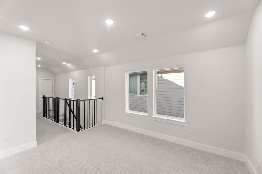 Spacious, unfurnished interior of a new home in Garden Collection at Harvest, Argyle (Image 21).