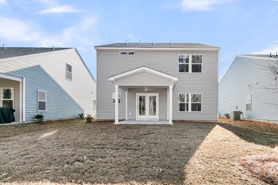 Exterior details and patio area of a home in Six Oaks, Summerville (Image 21). Exterior details and patio area of a home in Six Oaks, Summerville (Image 21).