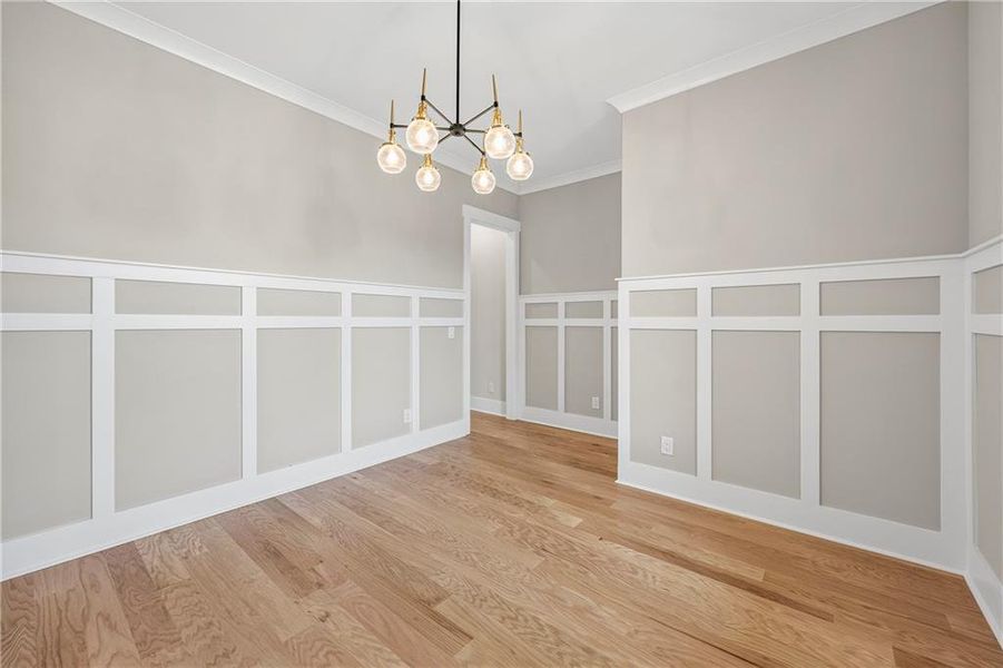 Spacious, unfurnished interior of a new home in , Marietta (Image 78).