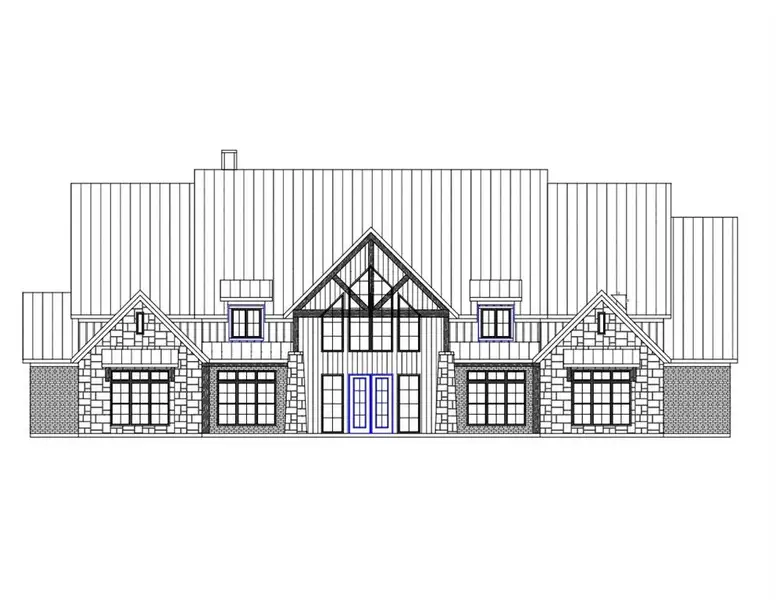 Exterior rendering of this home design in , McLendon-Chisholm, TX (Image 1). Exterior rendering of this home design in , McLendon-Chisholm, TX (Image 1).