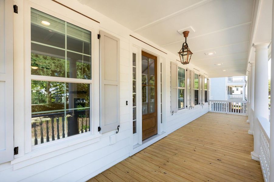 Furnished interior view inside a new home in Overlook at Copahee Sound, Awendaw (Image 4).