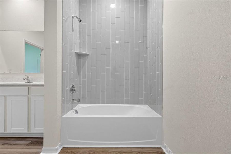 Furnished interior view inside a new home in , Deltona (Image 14).