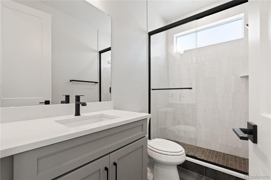 Furnished interior view inside a new home in Gallery at The Canyons, Castle Pines (Image 18).