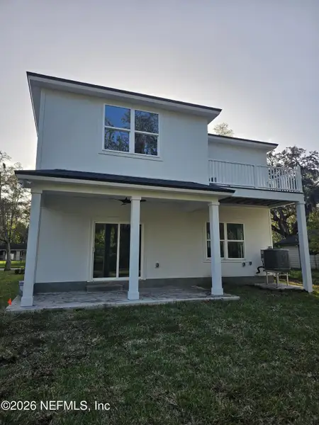 Exterior details and patio area of a home in , Jacksonville (Image 3).