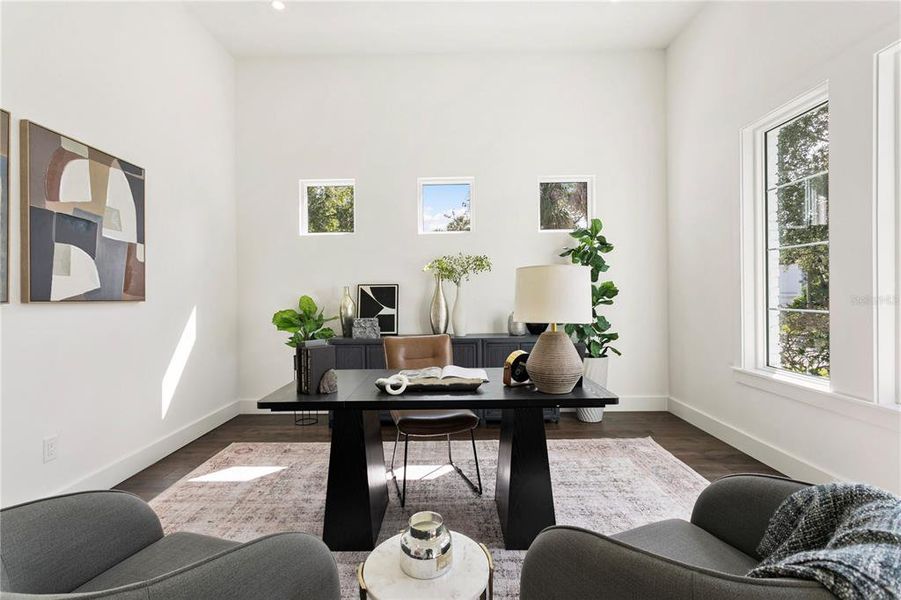 Furnished interior view inside a new home in , Tampa (Image 11).