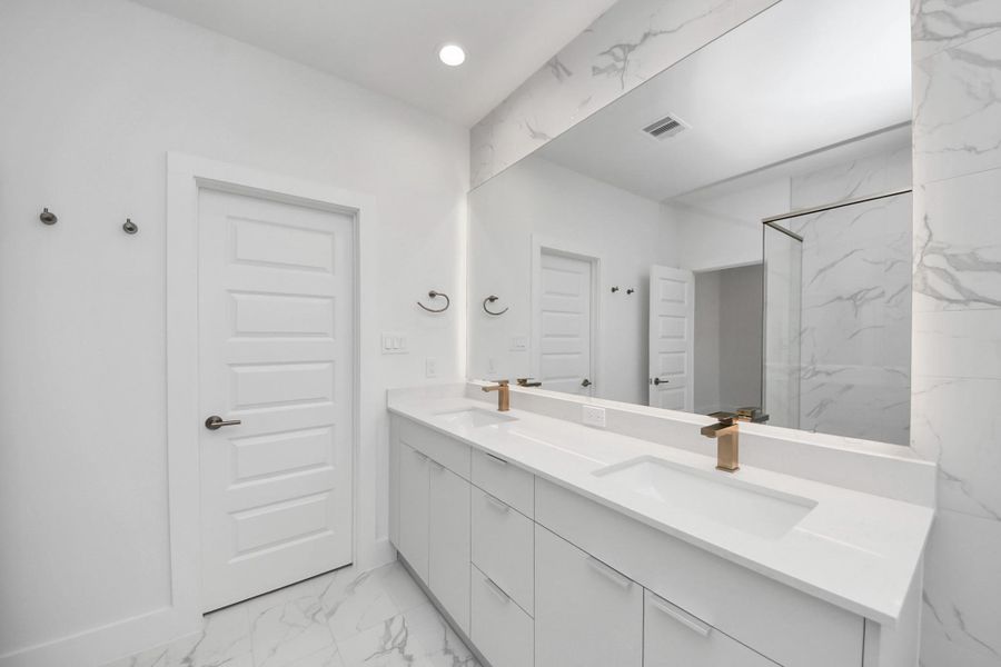 Primary bathroom Primary bathroom