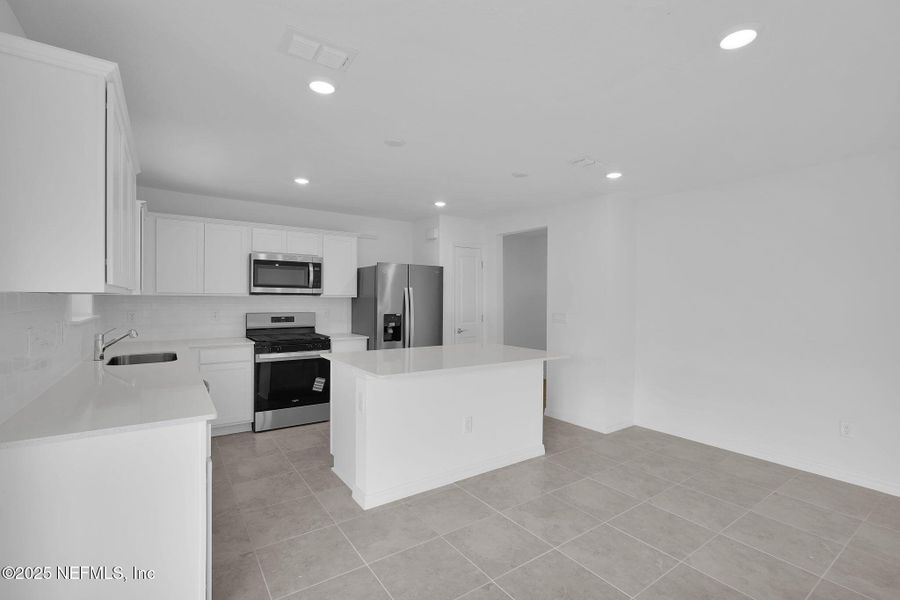 Furnished interior view inside a new home in Wells Landing, Jacksonville (Image 9).