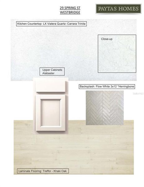 Sample of building materials used in homes in Coastal Gardens at Town Center, Palm Coast (Image 4).