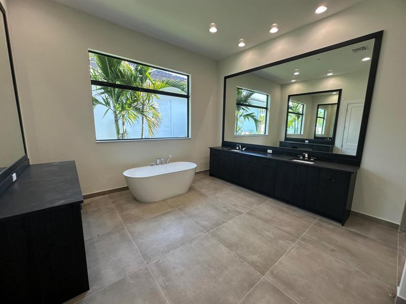 Furnished interior view inside a new home in Coral Isles at Avenir, Palm Beach Gardens (Image 8).