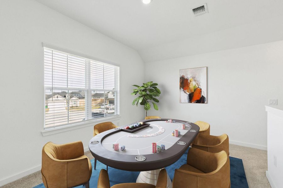 Furnished interior view inside a new home in Windcress, Baytown (Image 4).