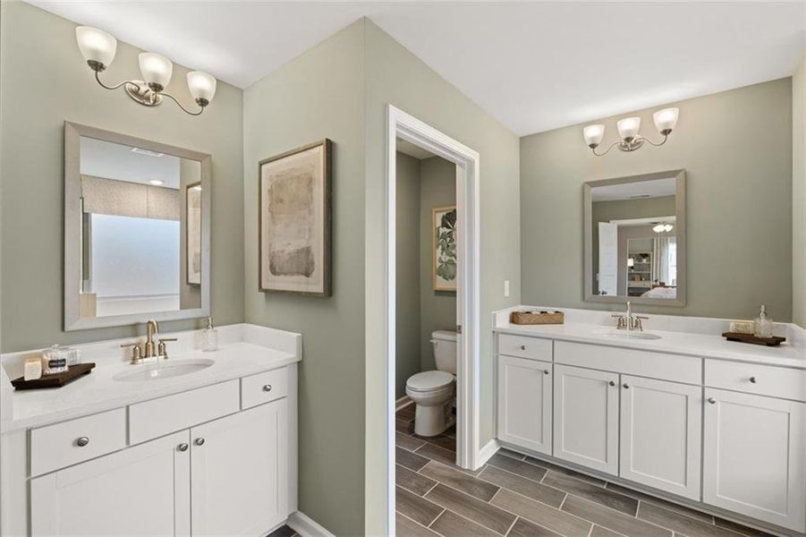 Furnished interior view inside a new home in Westland, Bogart (Image 18).