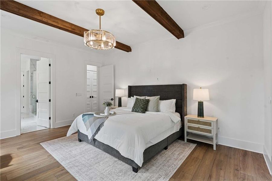 Furnished interior view inside a new home in , Canton (Image 16). Furnished interior view inside a new home in , Canton (Image 16).