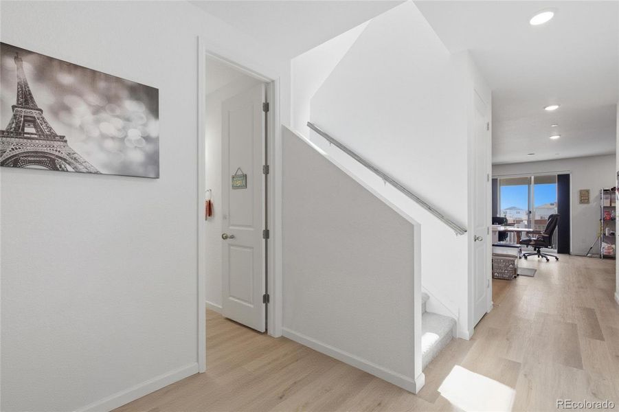 Spacious, unfurnished interior of a new home in Crossway at Second Creek, Commerce City (Image 21). Spacious, unfurnished interior of a new home in Crossway at Second Creek, Commerce City (Image 21).