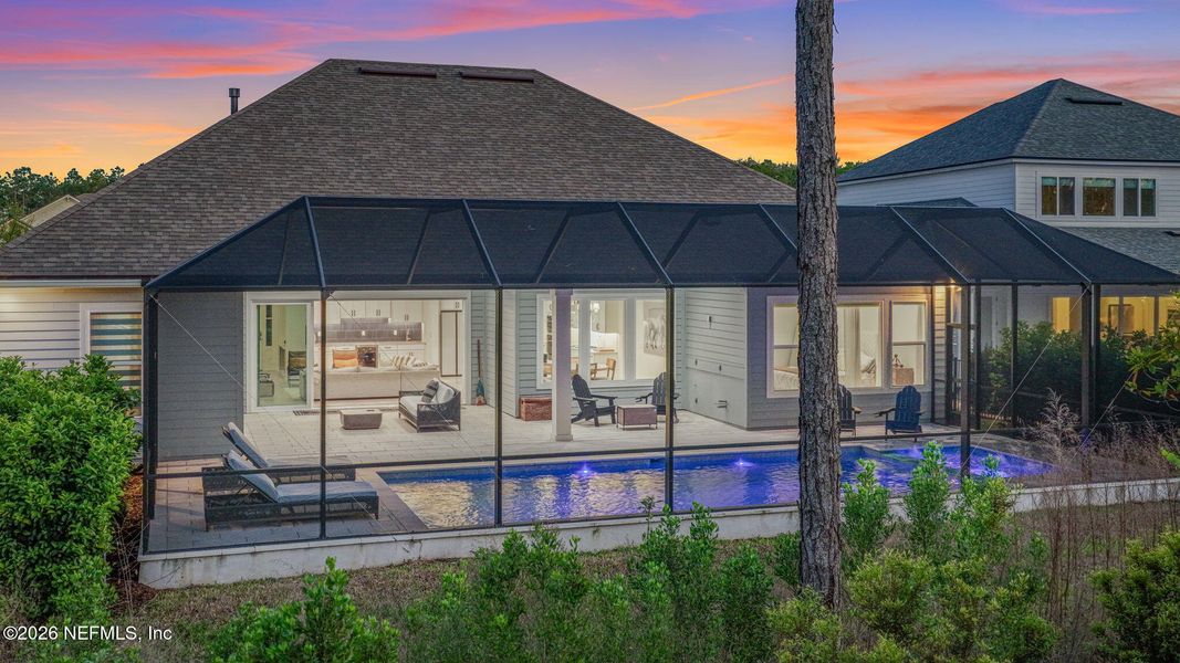 Exterior details and patio area of a home in , Ponte Vedra (Image 29).