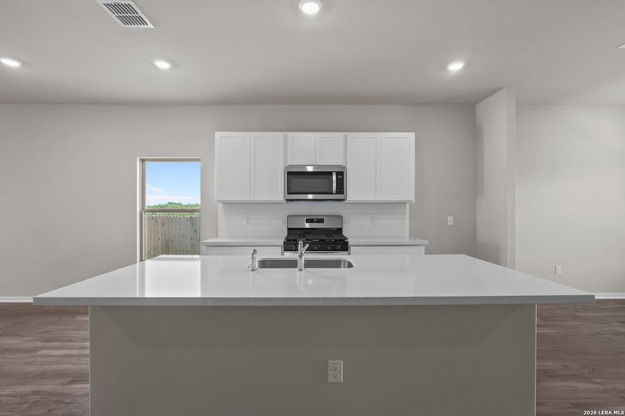 Furnished interior view inside a new home in The Parklands, Schertz (Image 6).