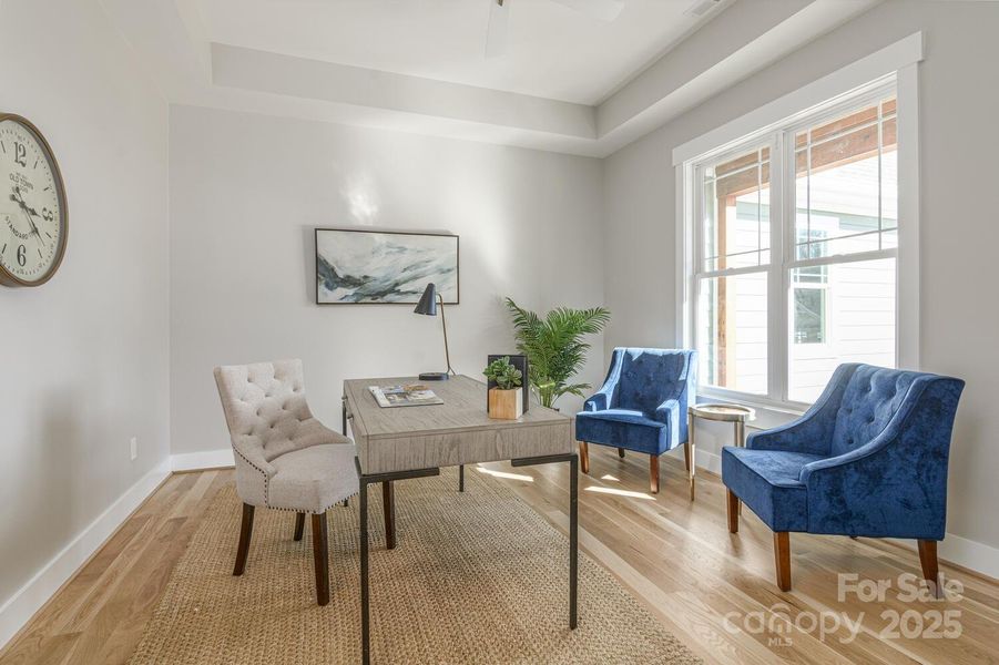 Furnished interior view inside a new home in , Hendersonville (Image 23).