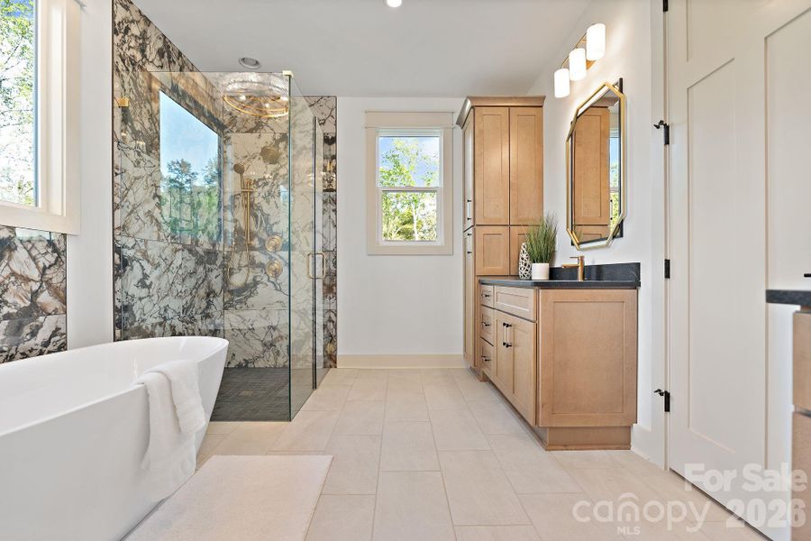 Furnished interior view inside a new home in , Clover (Image 18). Furnished interior view inside a new home in , Clover (Image 18).