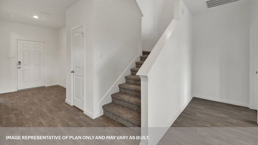 Spacious, unfurnished interior of a new home in Trace, San Marcos (Image 15). Spacious, unfurnished interior of a new home in Trace, San Marcos (Image 15).