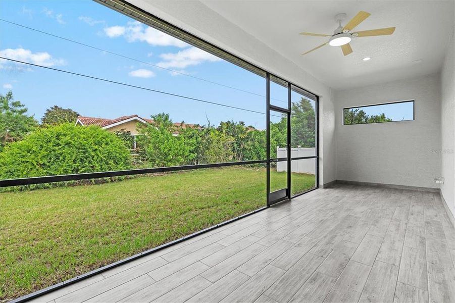 Exterior details and patio area of a home in , Englewood (Image 26).