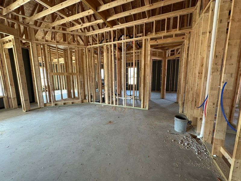 In-progress construction of a new home in Eagle Ridge Estates, Weatherford, TX (Image 6). In-progress construction of a new home in Eagle Ridge Estates, Weatherford, TX (Image 6).