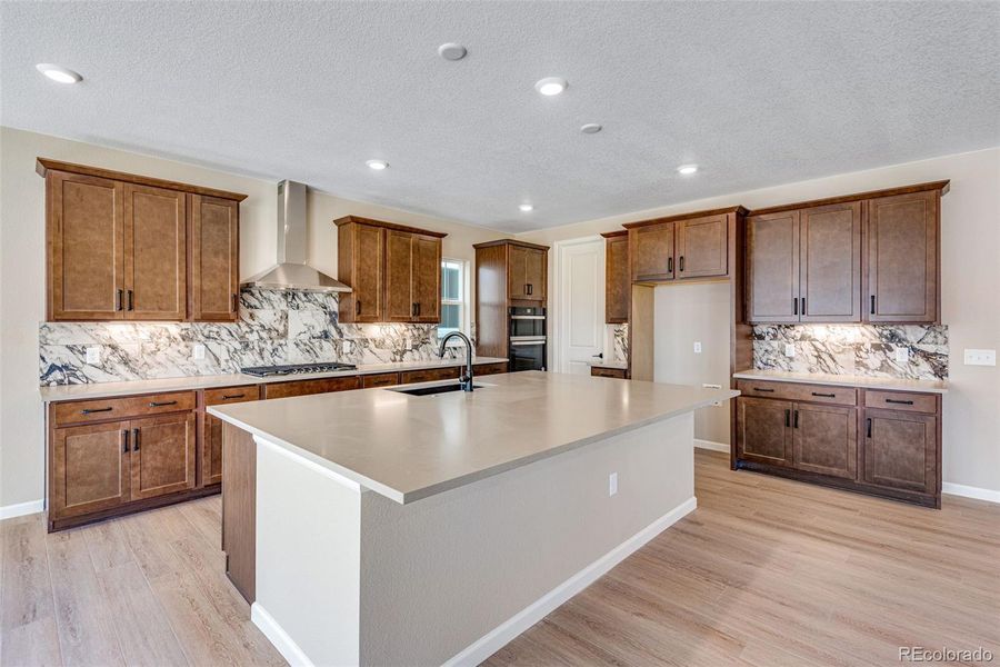 Furnished interior view inside a new home in Ensemble at The Aurora Highlands, Aurora (Image 6). Furnished interior view inside a new home in Ensemble at The Aurora Highlands, Aurora (Image 6).