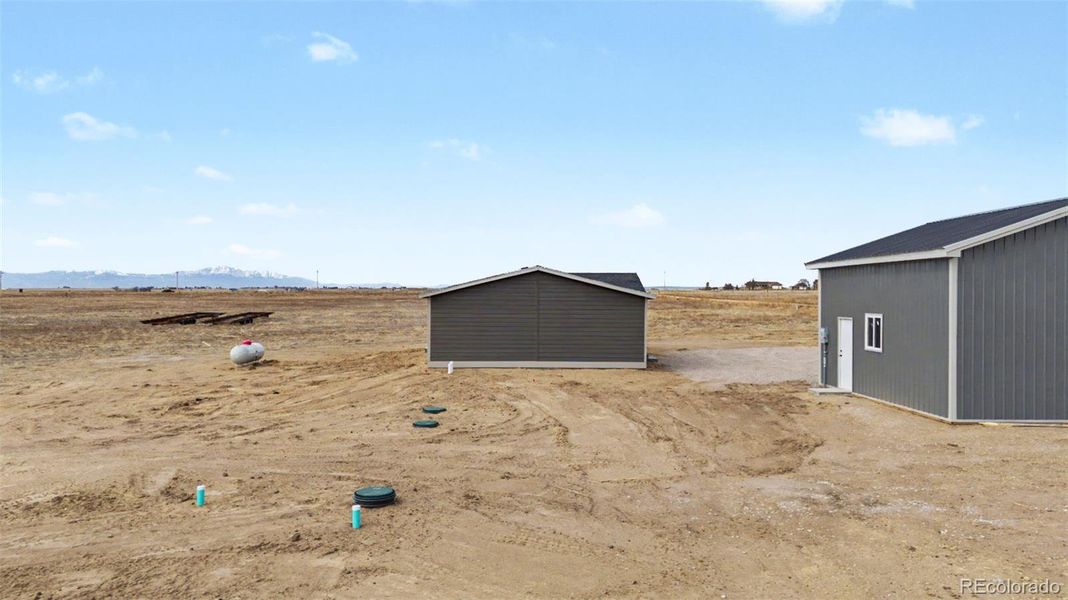 In-progress construction of a new home in , Calhan, CO (Image 28).