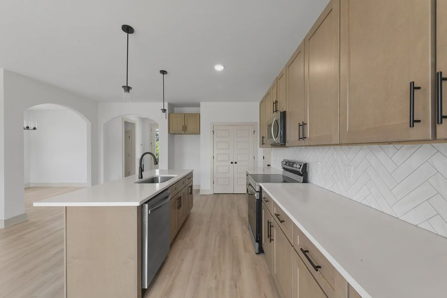 Furnished interior view inside a new home in Judah Hills, Portland (Image 4).