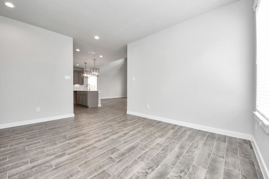Take another look at the spacious dining area!