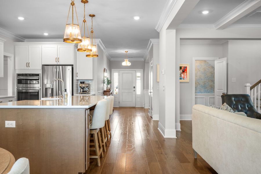 Furnished interior view inside a new home in , Summerville (Image 11).