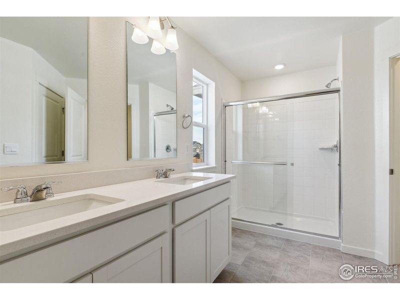 Furnished interior view inside a new home in Ridge at Johnstown, Johnstown (Image 11).