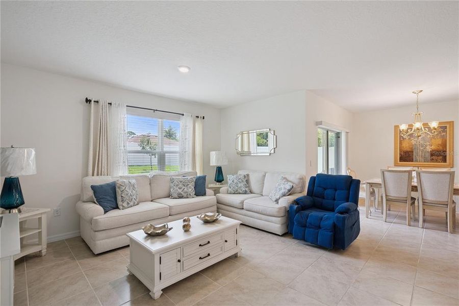 Furnished interior view inside a new home in Deltona New Homes, Deltona (Image 7).