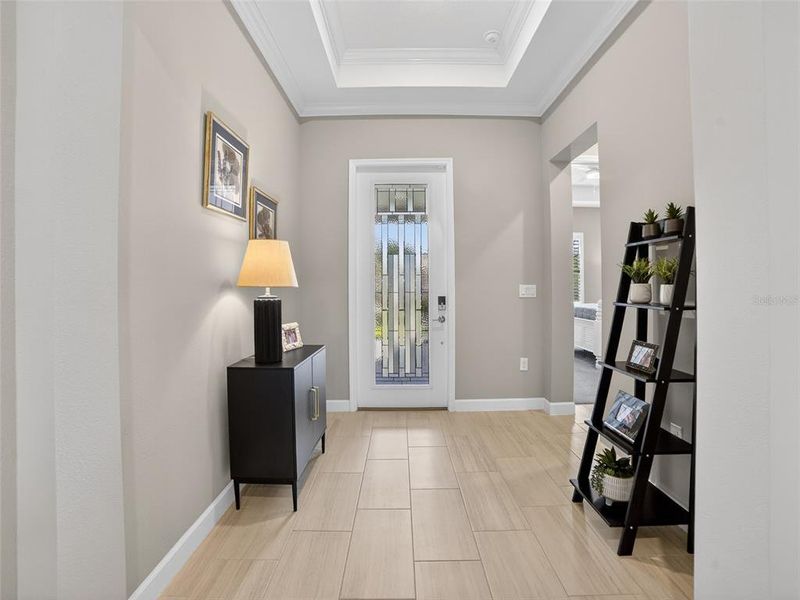 Furnished interior view inside a new home in , Parrish (Image 11).