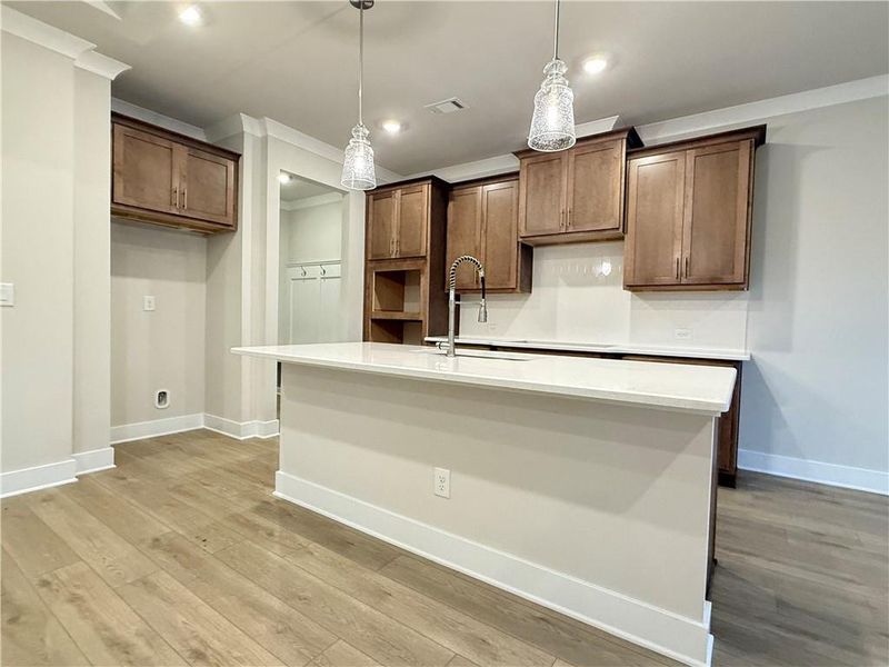 Furnished interior view inside a new home in Ponderosa Farms Manor, Gainesville (Image 14).