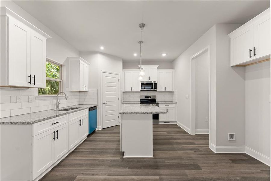 Furnished interior view inside a new home in Magnolia Villas, Cornelia (Image 9).
