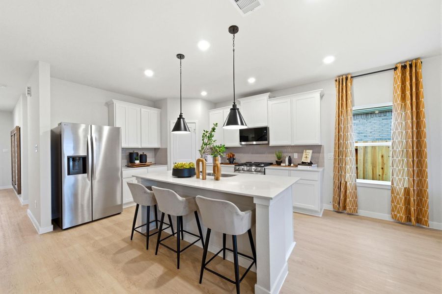 Furnished interior view inside a new home in Fulshear Junction, Fulshear (Image 4).