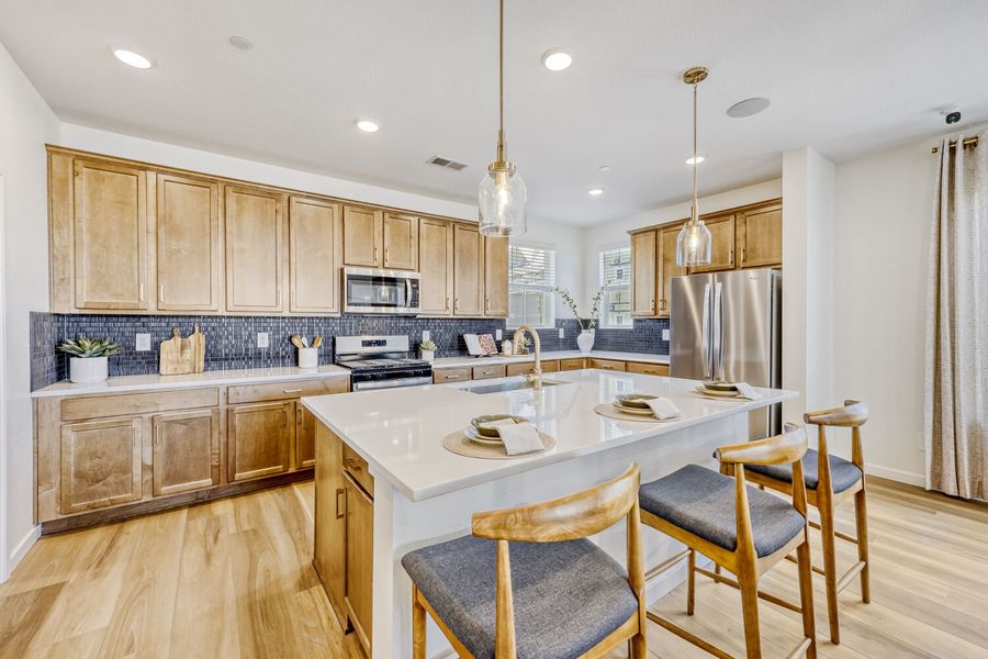 Furnished interior view inside a new home in Uplands, Westminster (Image 3).