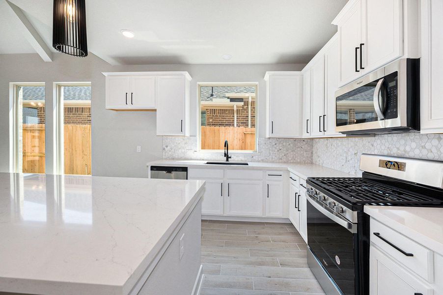 Furnished interior view inside a new home in Candela South, Richmond (Image 3).