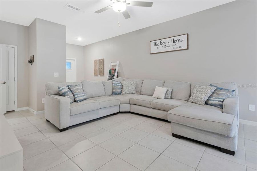 Furnished interior view inside a new home in , Land O' Lakes (Image 28). Furnished interior view inside a new home in , Land O' Lakes (Image 28).