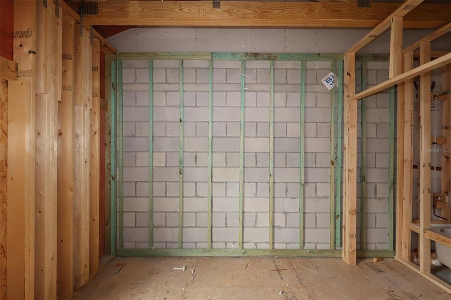 In-progress construction of a new home in Tyson Ranch, Orlando, FL (Image 8).