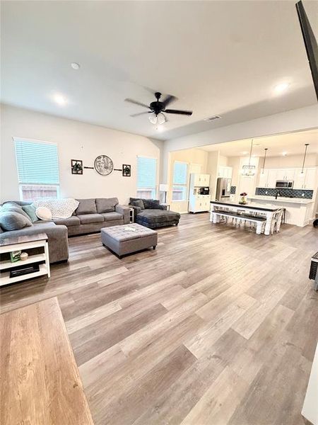 Furnished interior view inside a new home in , Haslet (Image 15).