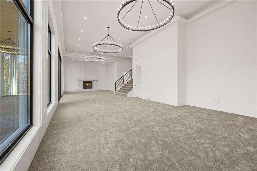 Spacious, unfurnished interior of a new home in , Milton (Image 81).