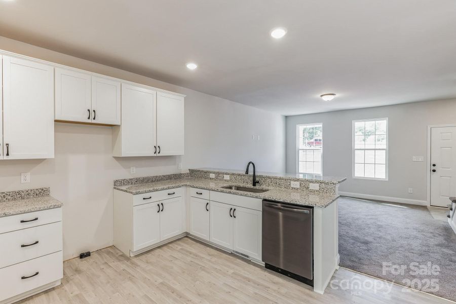 Furnished interior view inside a new home in , Morganton (Image 8).