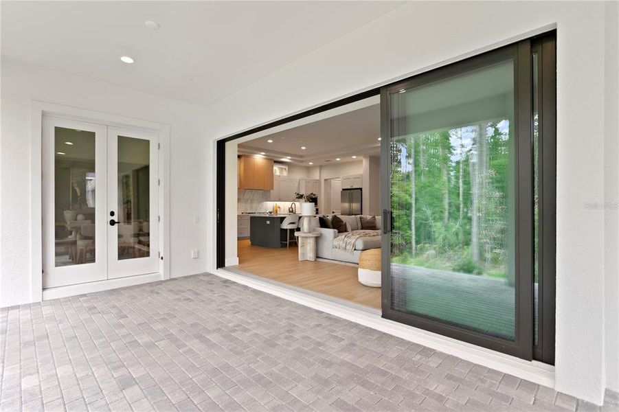Exterior details and patio area of a home in Southern Hills Plantation, Brooksville (Image 25).