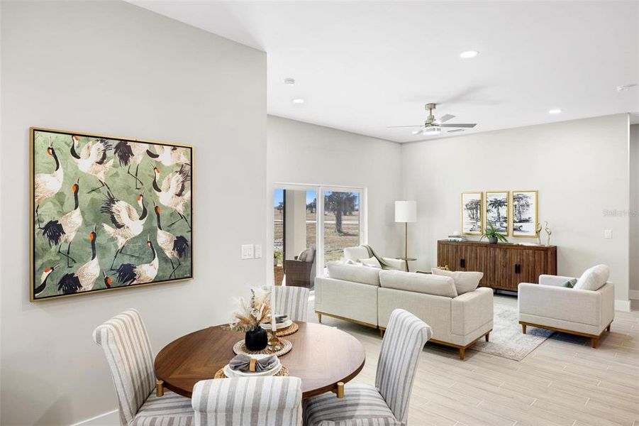 Furnished interior view inside a new home in , Placida (Image 17). Furnished interior view inside a new home in , Placida (Image 17).