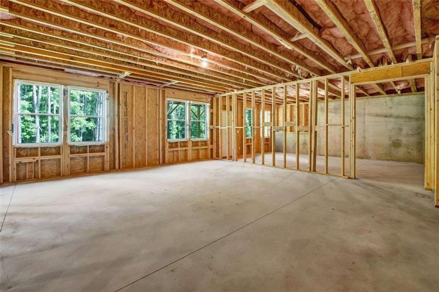 In-progress construction of a new home in , McDonough, GA (Image 24).