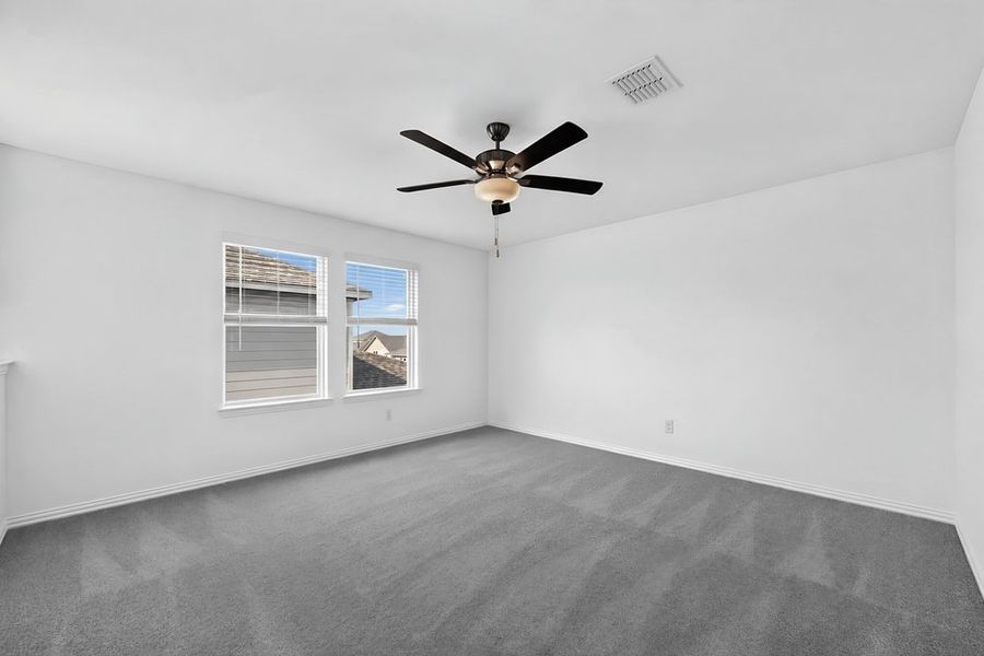 Spacious, unfurnished interior of a new home in River Ridge, Crandall (Image 22). Spacious, unfurnished interior of a new home in River Ridge, Crandall (Image 22).