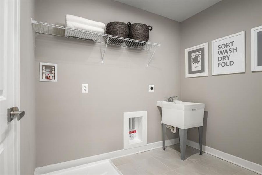 Representative furnished interior of a home built from the Eden Cay by Ryan Homes in The Meadows at Hollybrook, Wendell (Image 19).