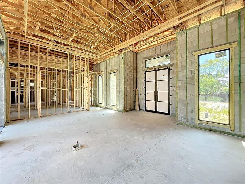 In-progress construction of a new home in , Oviedo, FL (Image 23).