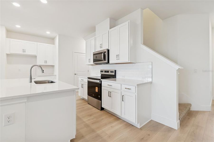 Furnished interior view inside a new home in North River Ranch – Townhomes, Parrish (Image 6).
