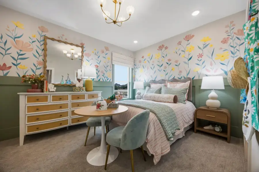 Representative furnished interior of a home built from the Rosalie by Landon Homes in Fields - Brookside, Frisco (Image 21).